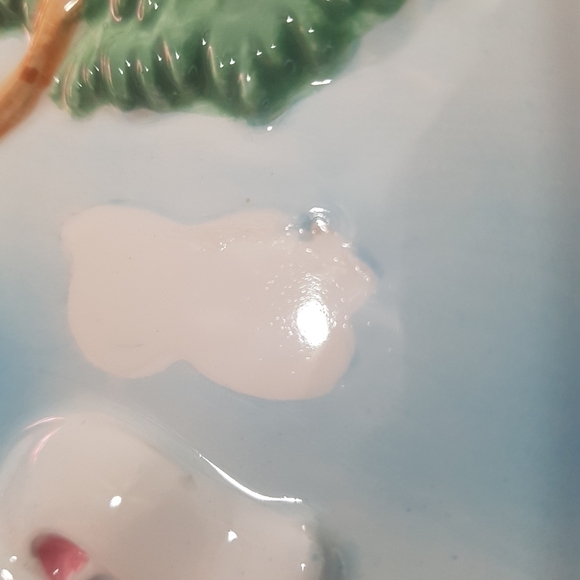 Gkro 3D Embossed Easter Plate Platter, 12" - Picture 8 of 11